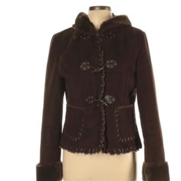 Via Spiga Jackets & Blazers - Via Spiga Chocolate brown jacket